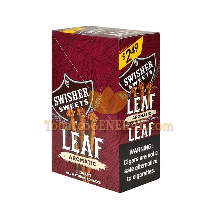 Swisher Sweets Leaf Aromatic Cigars 3 Pack for $2.49, Pre-Price 10 Packs of 3