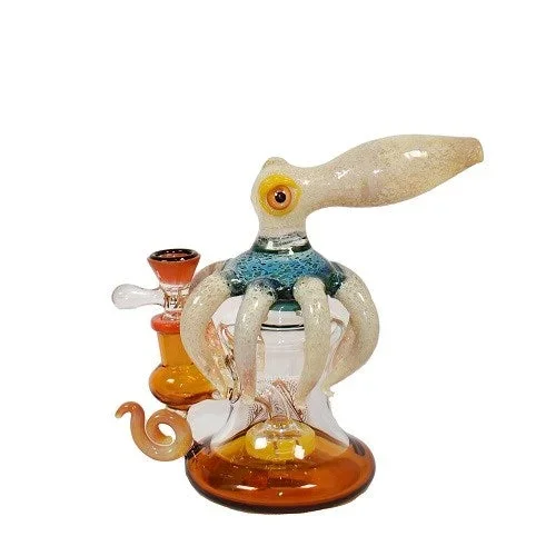 T’ATAOO 7 ” Baby Kraken Water Pipe by Lookah