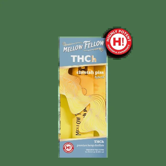 THCh 0.5g Disposable Vape – Cheetah Piss (Hybrid)