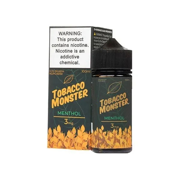 Tobacco Monster Menthol Tobacco eJuice