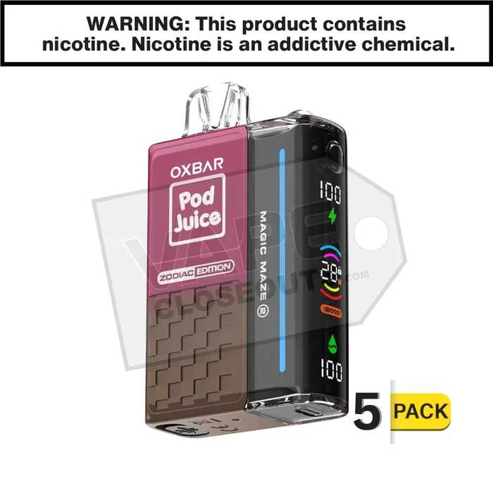 Tobacco Royale Oxbar Magic Maze 2 30K Disposable Vape