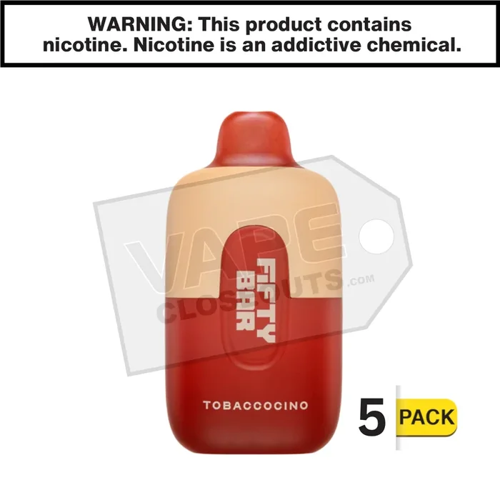 Tobaccocino Fifty Bar Beard Vape