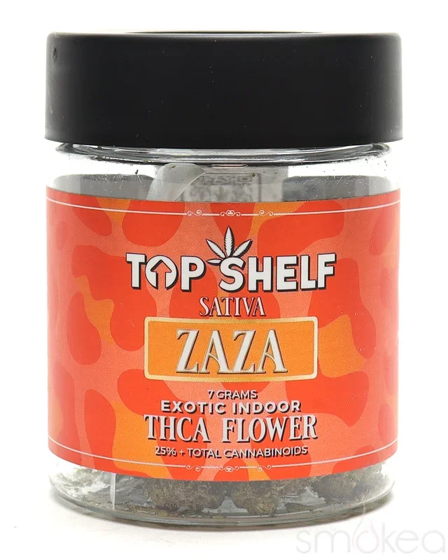 Top Shelf Hemp Zaza Exotic THCA Flower – Alaskan Ice Strain