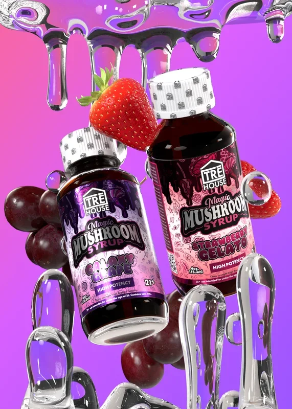 TRE HOUSE Potent Mushroom Syrup Blend 4oz