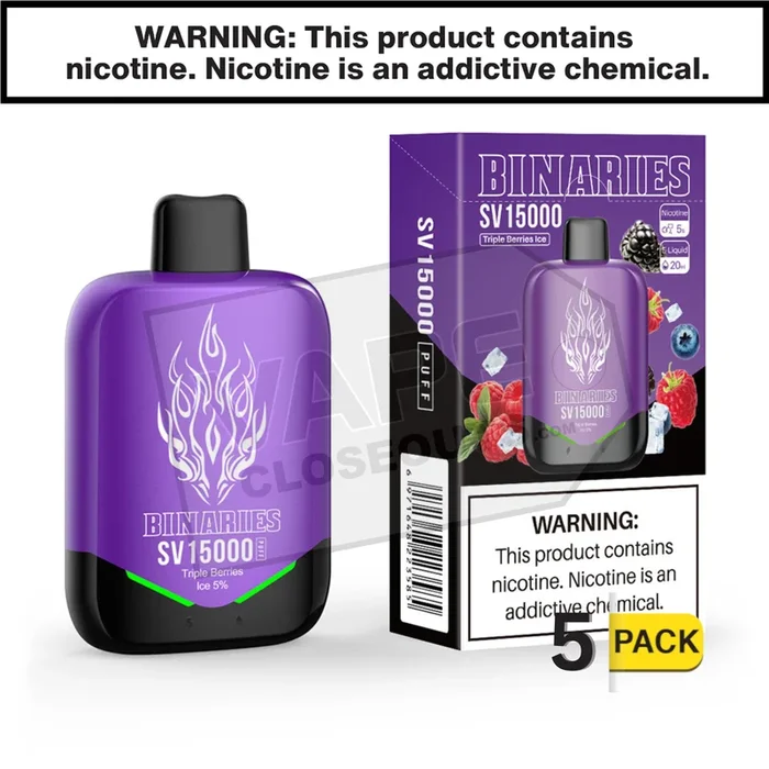 Triple Berries Ice HorizonTech Binaries Cabin SV Disposable 15000