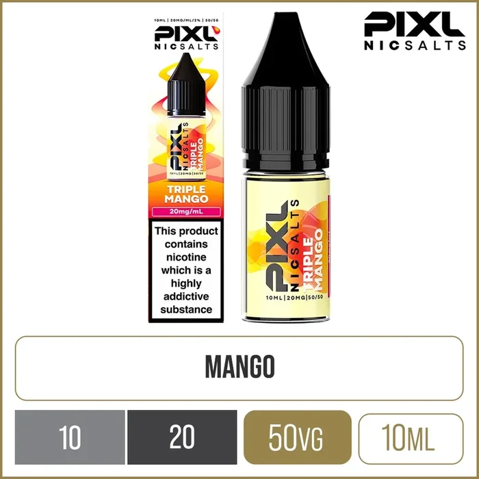Triple Mango PIXL Nic Salts E-Liquid 10ml