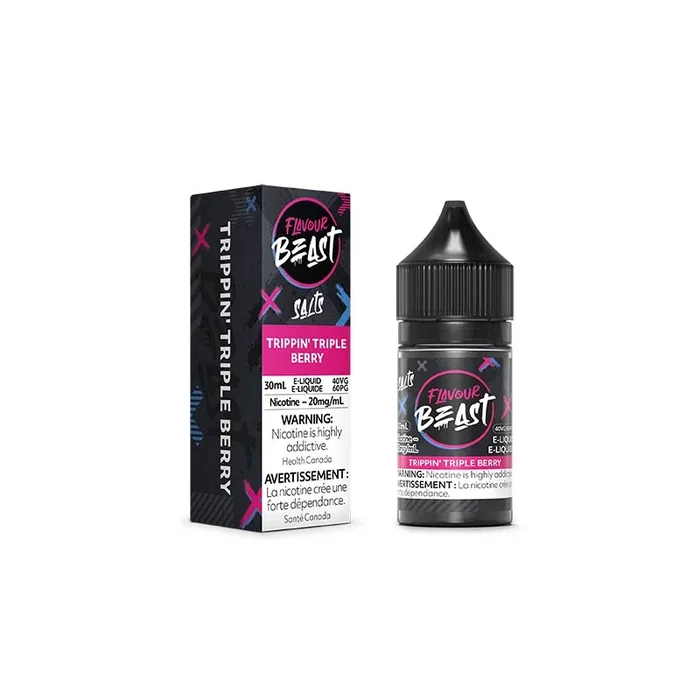 Trippin’ Triple Berry Salt by Flavour Beast E-Liquid (MB)