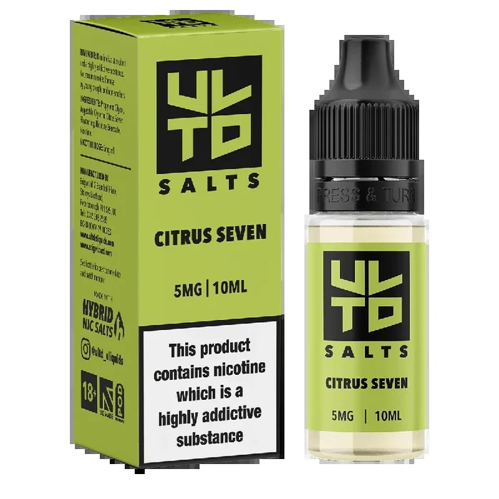 ULTD Citrus Seven Nic Salt – 10ml