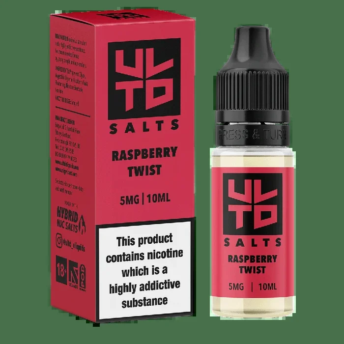 ULTD Raspberry Twist Nic Salt – 10ml