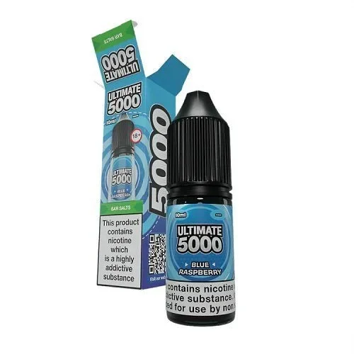 Ultimate Bar 5000 Nic Salts 10ml E-Liquid – Box Of 10