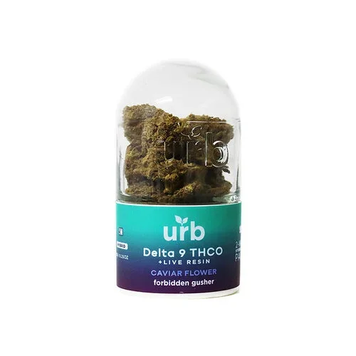 Urb Delta 9 THC-O Live Resin Caviar Flower