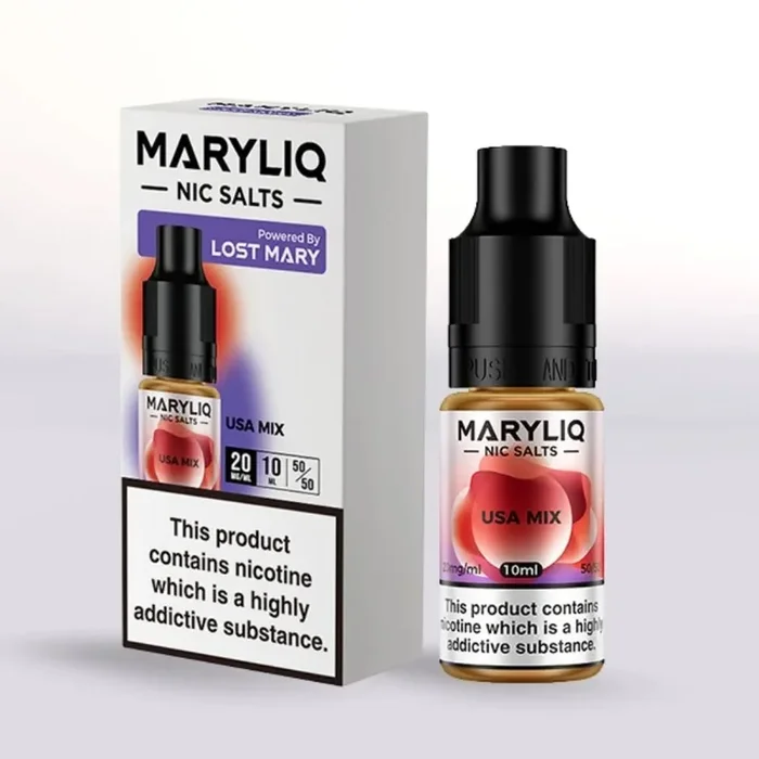 USA MIX – Super Tobacco Nic Salt E-Liquid By Lost Mary Maryliq