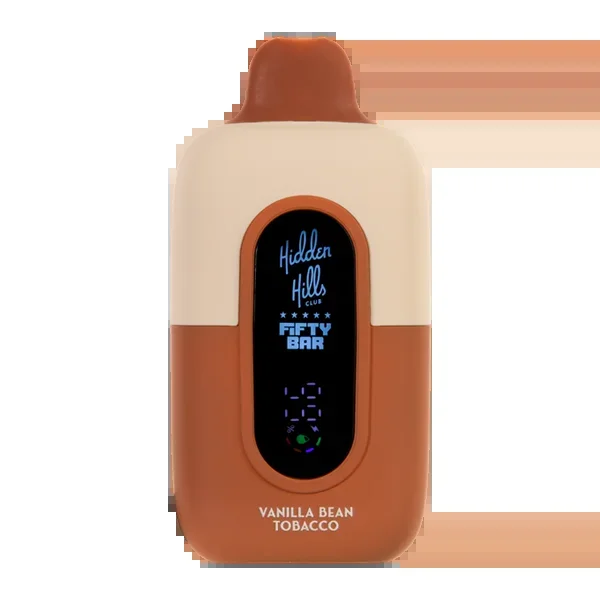 Vanilla Bean Tobacco Hidden Hills X Fifty Bar