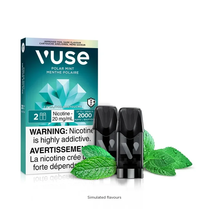 [Vape Pods] VUSE ePod – Polar Mint Refill Cartridge (2 Pack)