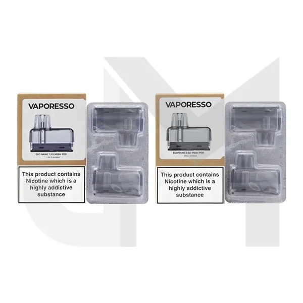 Vaporesso Eco Nano Replacement Pod 2ml (0.8Ω/1.2Ω)