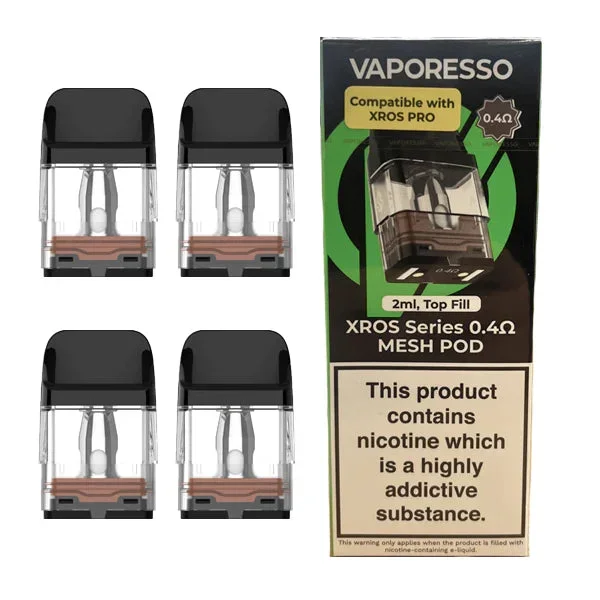 Vaporesso Xros Replacement Pods – 4 Pack
