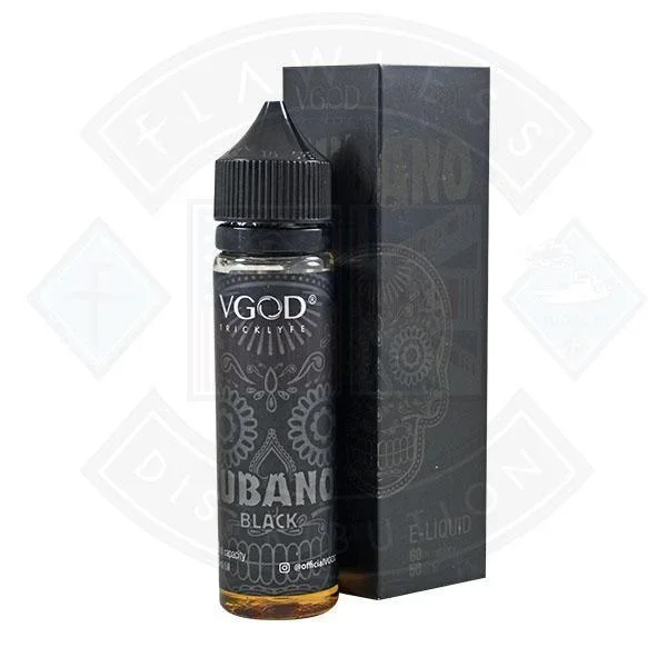VGOD Cubano Black – Bold Creamy Cigar 0mg 50ml Shortfill