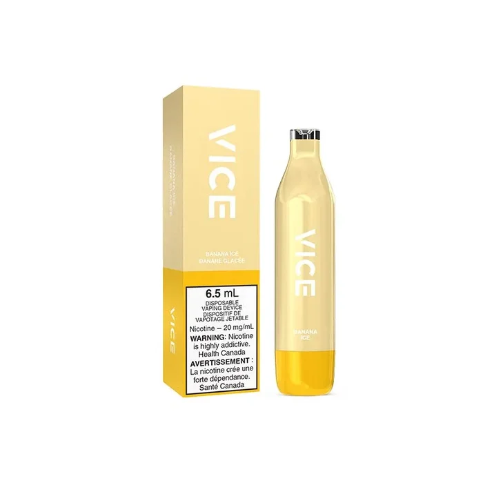 VICE 2500 Puffs Disposable – Banana Ice (ON)