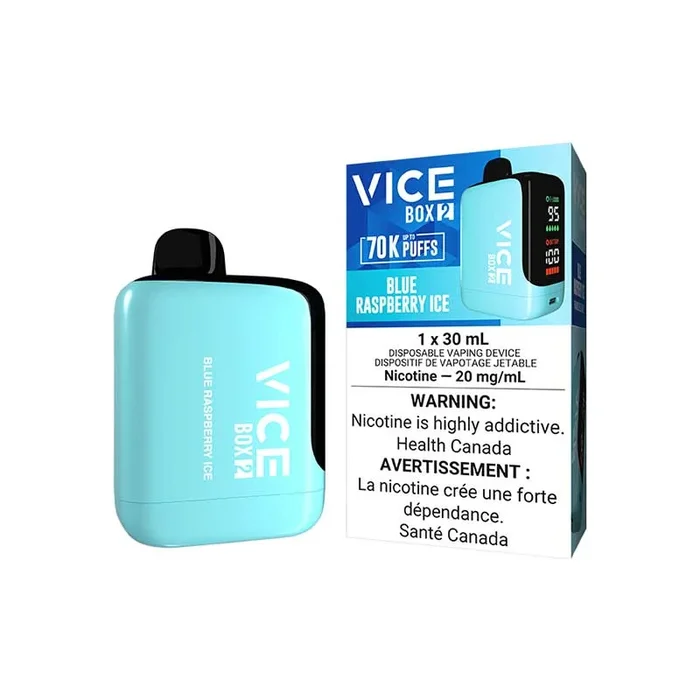 VICE BOX 2 Disposable – Blue Raspberry Ice (AB)