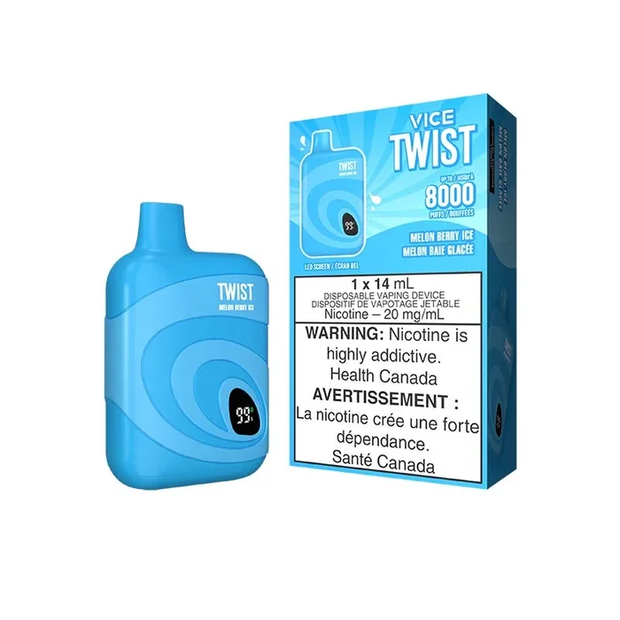 VICE TWIST 8000 Disposable – Melon Berry Ice (ON)