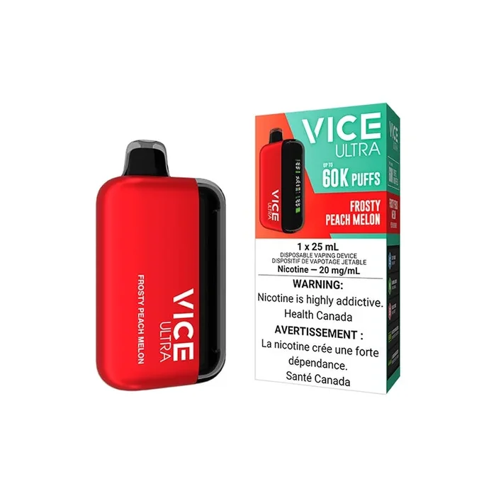 VICE ULTRA 60K Disposable – Frosty Peach Melon (ON)
