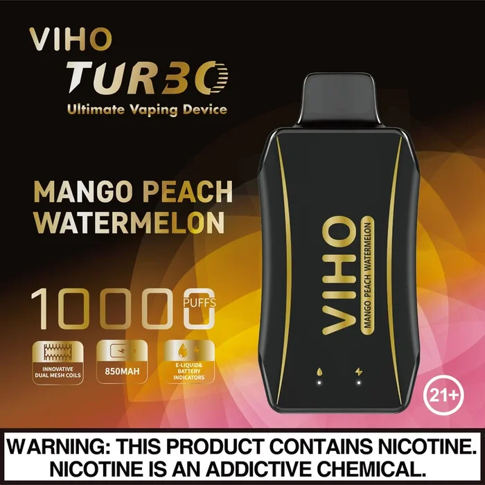 VIHO Turbo 10k – Mango Peach Watermelon