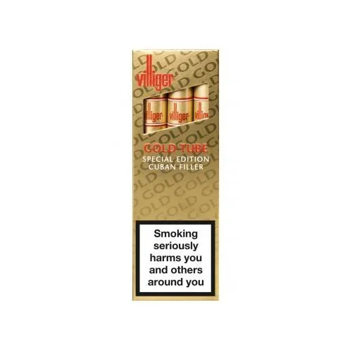 Villiger Gold Tube 3 Cigars