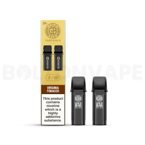 Virginia Tobacco Gold Bar Reload Prefilled Pods