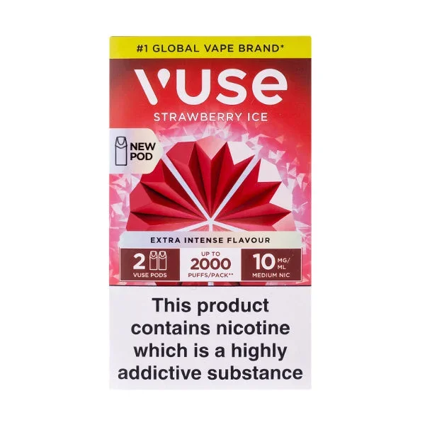 VPro NS Strawberry Ice Vuse Pro Pod Nic Salt Refill