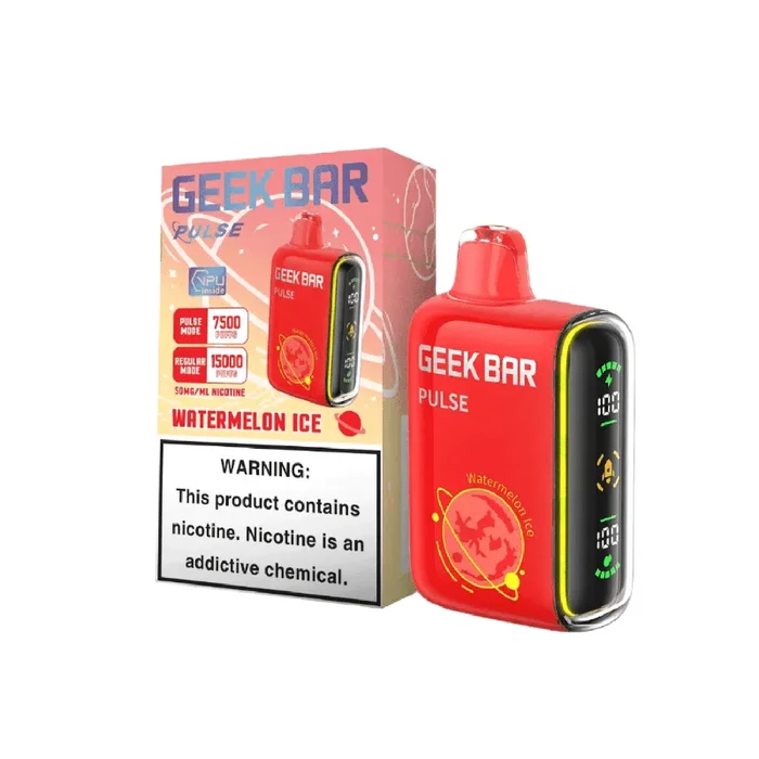 Watermelon Ice – Geek Bar Pulse Disposable Vape 15K