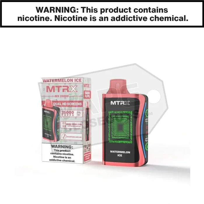 Watermelon Ice MTRX MX 25000 Disposable Vape