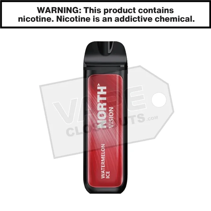 Watermelon Ice North Vision 15k Disposable Vape