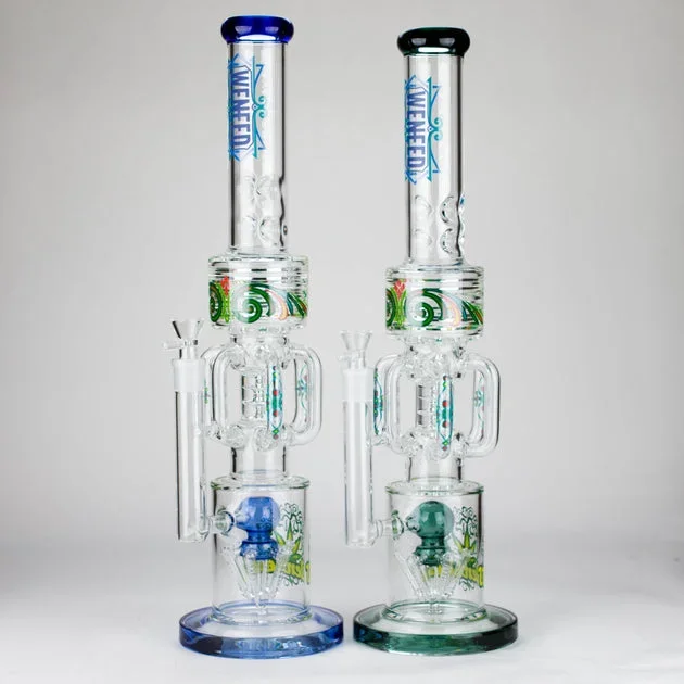 WENEED | 22″ Gear Perc Glass bong