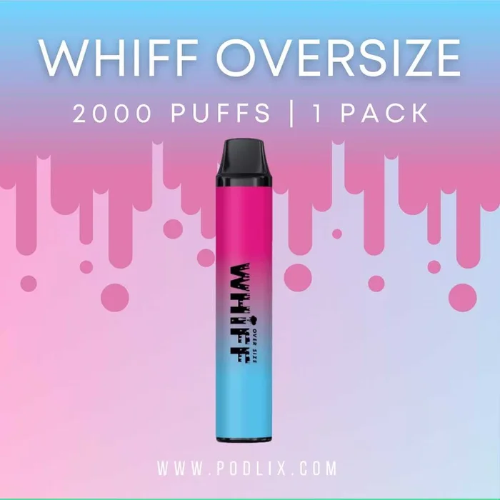 Whiff Oversize 2000 Puffs Disposable Vape
