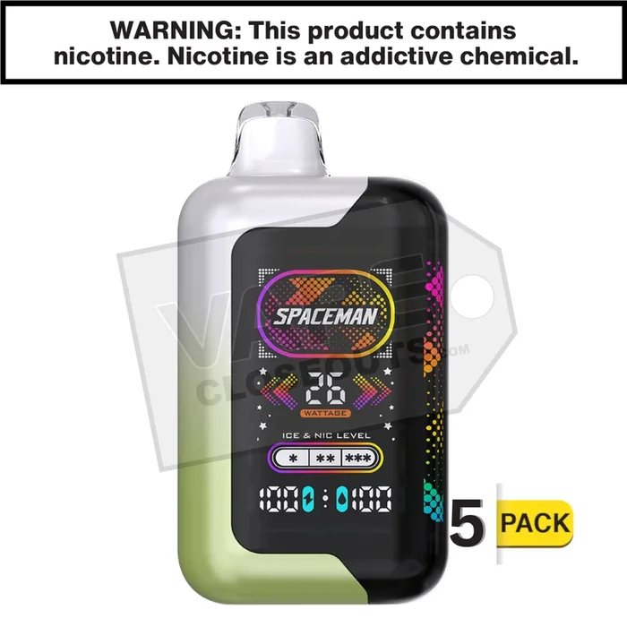 White Grape Ice Spaceman SP40000 Disposable Vape