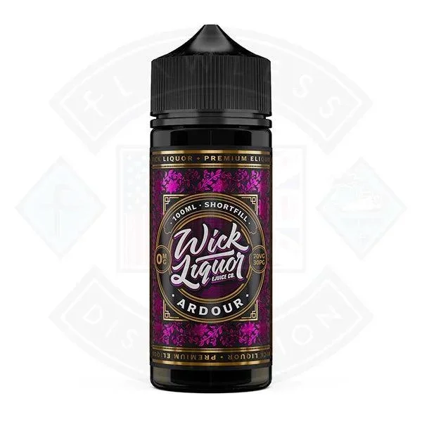 Wick Liquor Ardour 0mg 100ml Shortfill E-liquid