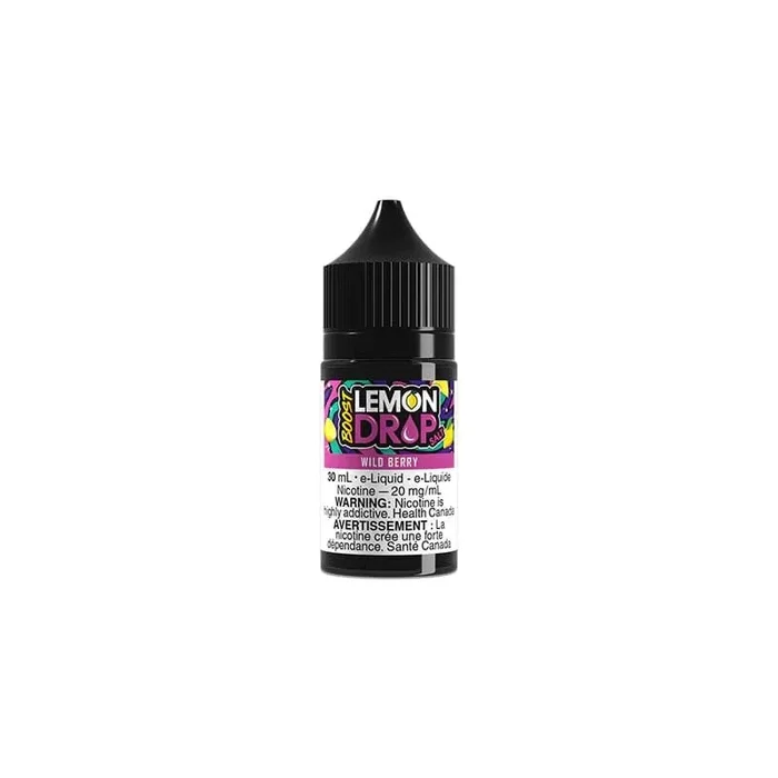 Wild Berry Nic Salt – Lemon Drop Boost Salts – 30mL (Manitoba)