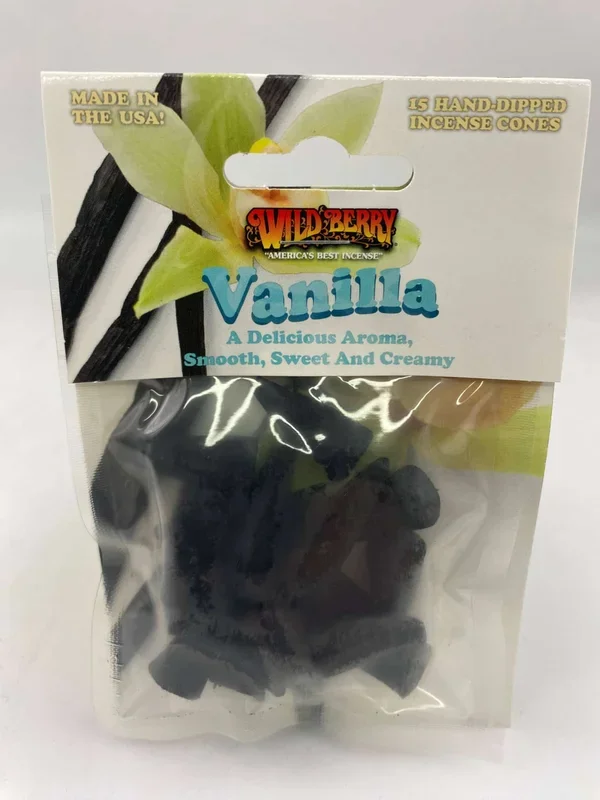 WILDBERRY VANILLA CONES 15ct PACKAGED
