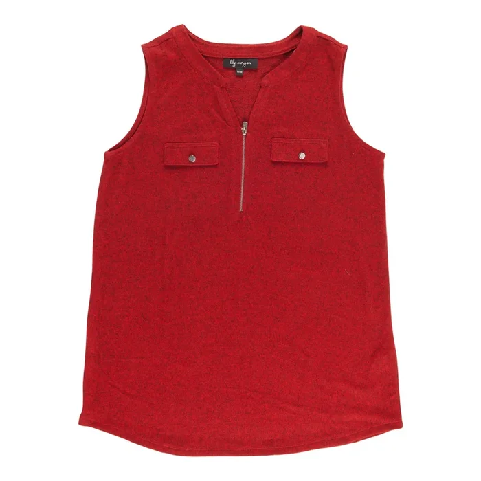 Women’s V-Neck Sleeveless Tank Top Blouse