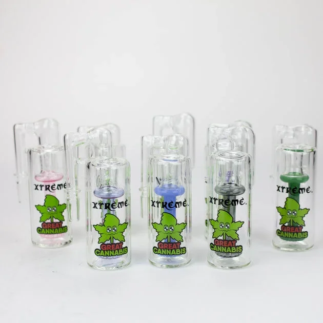 Xtreme – 5″ Glass Bong Showerhead Diffuser Ash Catcher