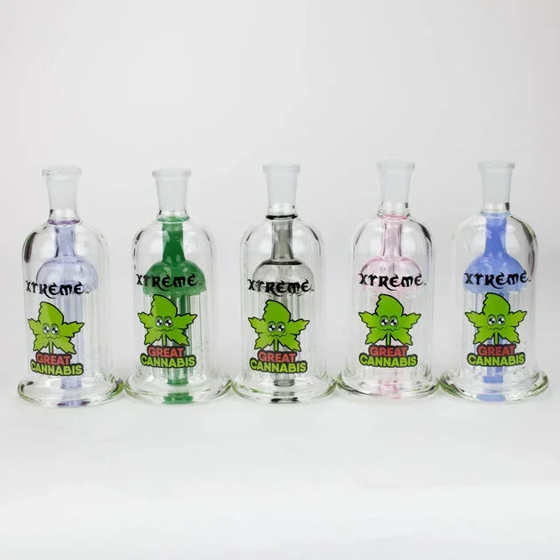 Xtreme – 5″ Glass Bong Tree Arms Diffuser Ash Catcher