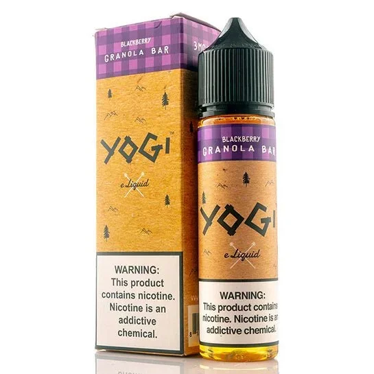 YOGI ELIQUID – BLACKBERRY GRANOLA BAR – 60ML
