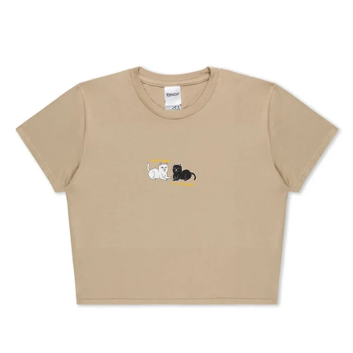 You Love Me Baby Tee (Almond)
