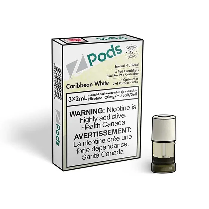Z Pods – S Compatible – Caribbean White