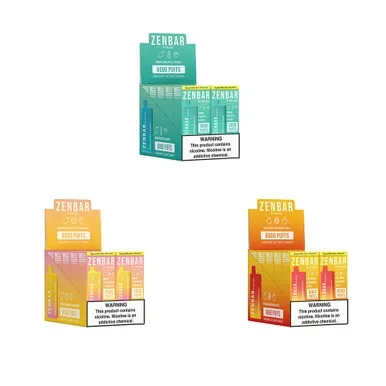 Zen Bar 6000 Puffs Disposable Vape 50mg 13mL