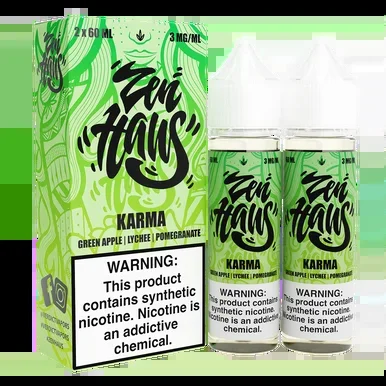 Zen Haus – Karma Verdict – Revamped Series 2x60mL