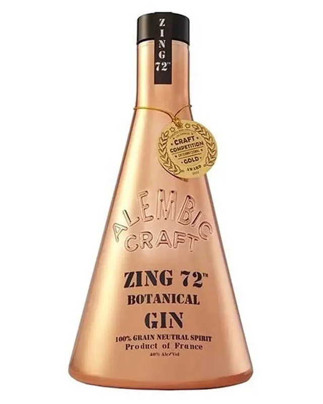 Zing 72 Botanical Gin, 70 cl
