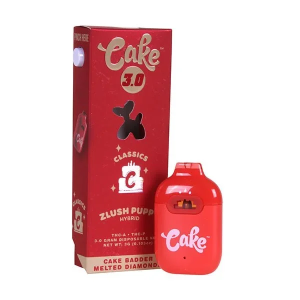 Zlush Puppy – Cake Classics THC-A Disposable Vape 3G