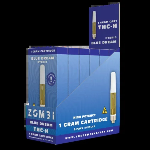 Zombi THC-H Cartridge 1G – 6 Count Display