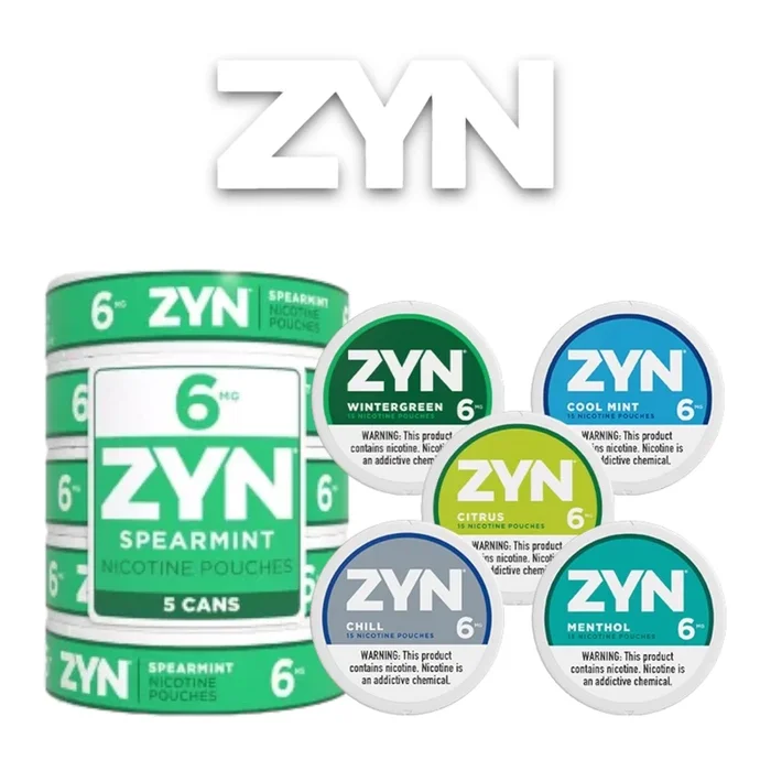 Zyn Nicotine Pouches 6mg Pouch -5ct